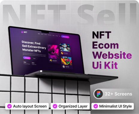 Modernize NFT Ecom Landing Page