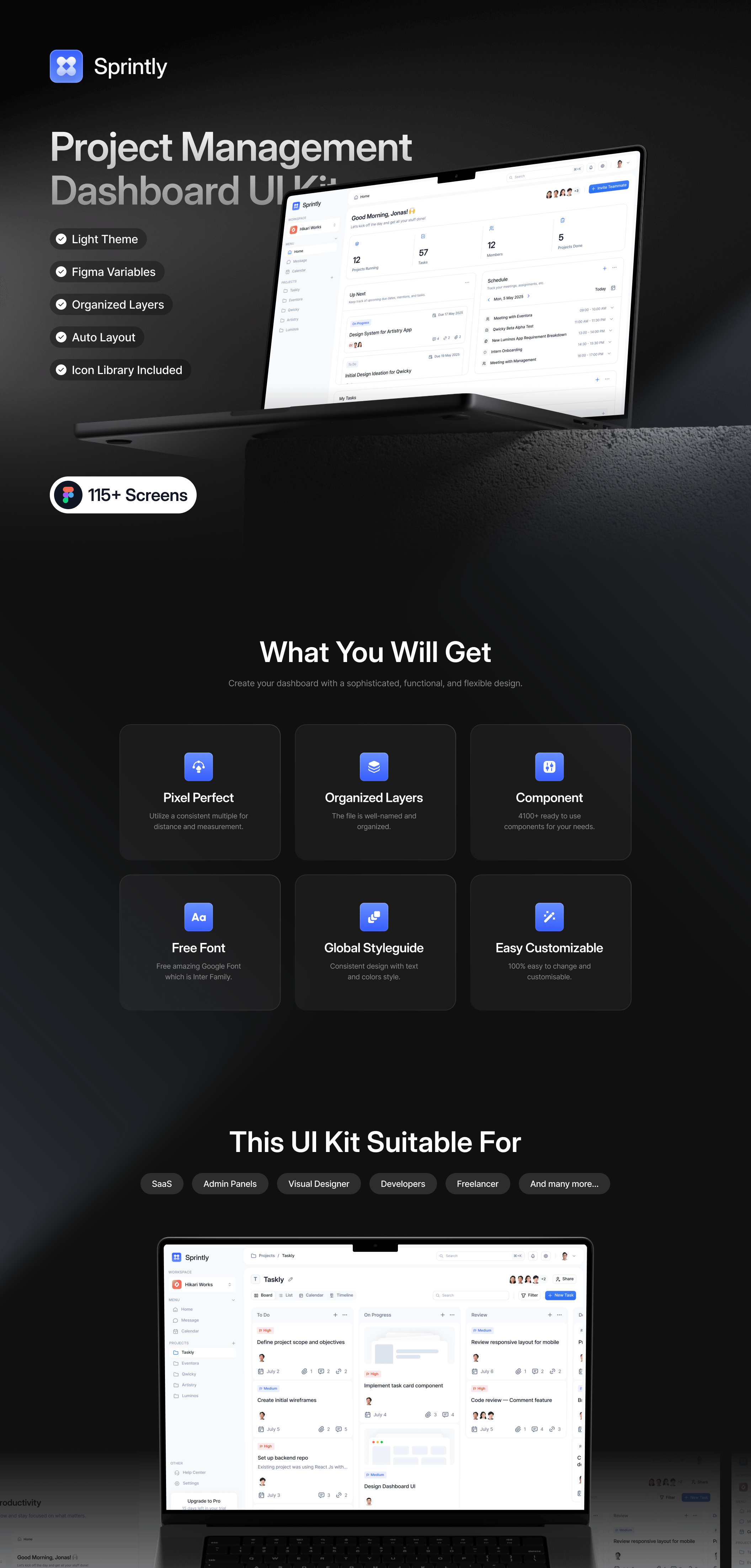 Modernize Angular Material Dashboard