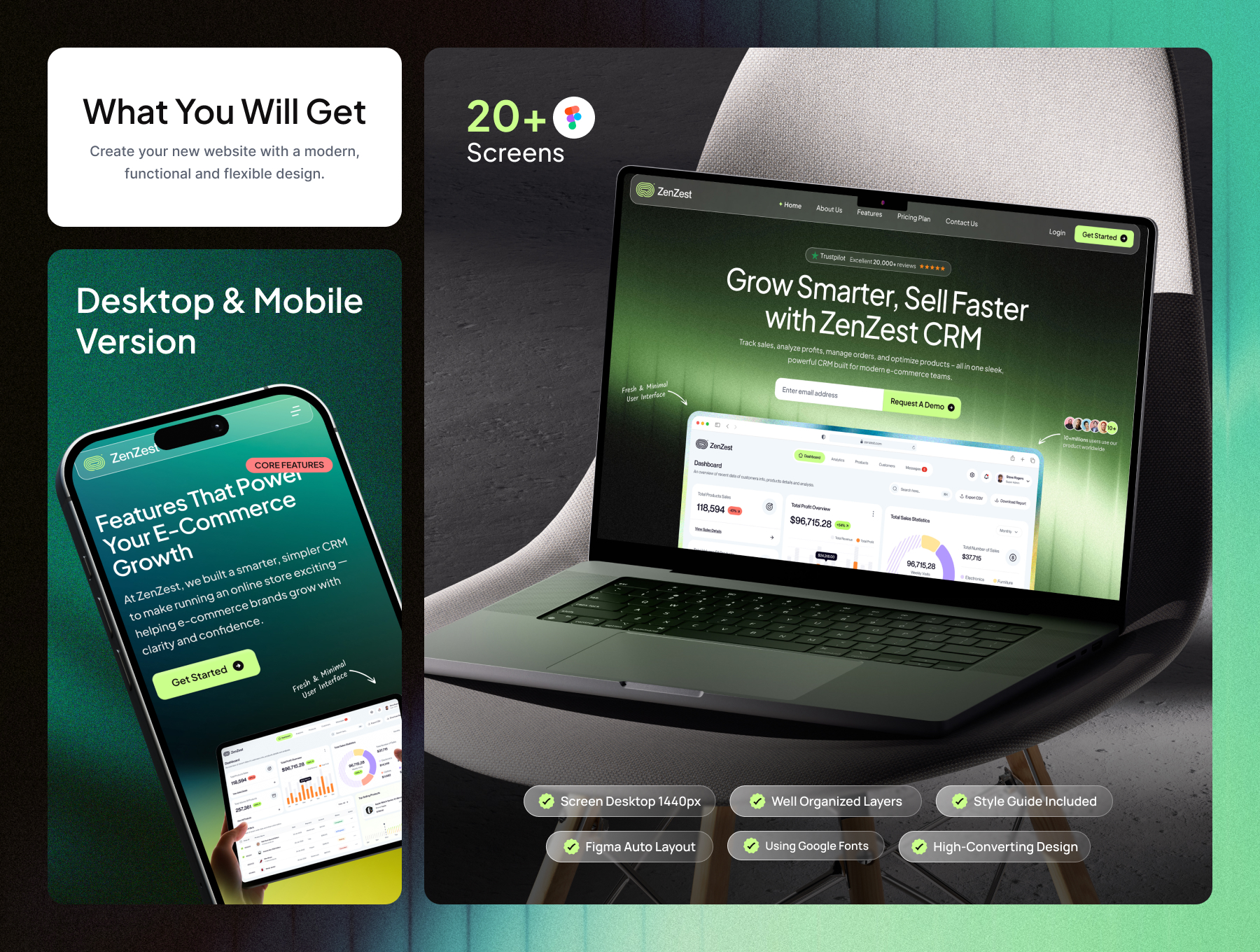 Modernize Angular Material Dashboard3